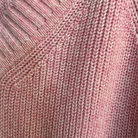 KATE SPADE MARBLED PINK SWEATER SIZE LARGE NWOT - Picture 3 of 9